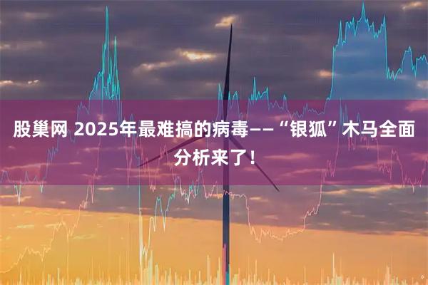 股巢网 2025年最难搞的病毒——“银狐”木马全面分析来了！