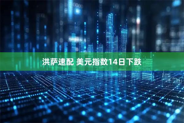 洪萨速配 美元指数14日下跌