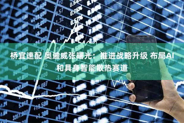 桥宜速配 奥迪威张曙光：推进战略升级 布局AI和具身智能散热赛道