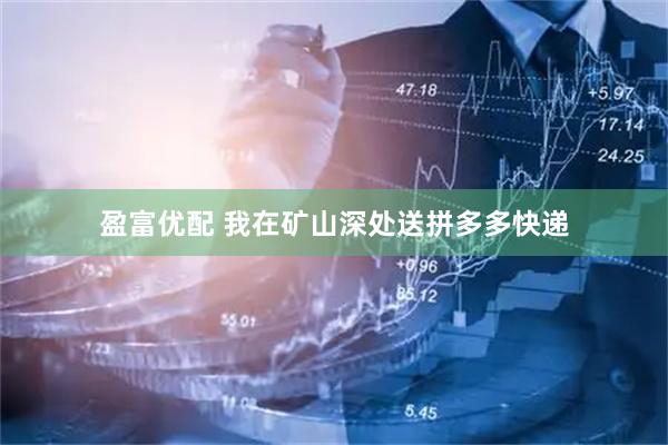 盈富优配 我在矿山深处送拼多多快递